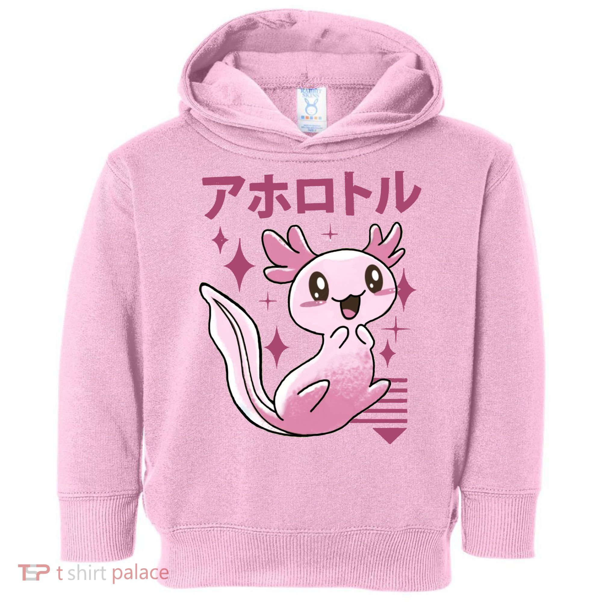 Kawaii Axolotl Toddler Hoodie