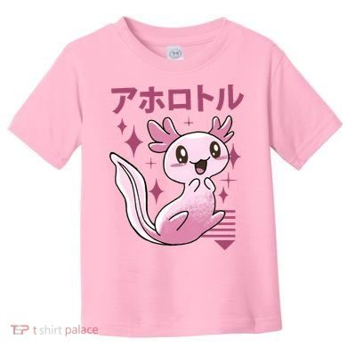 Kawaii Axolotl Toddler T-Shirt