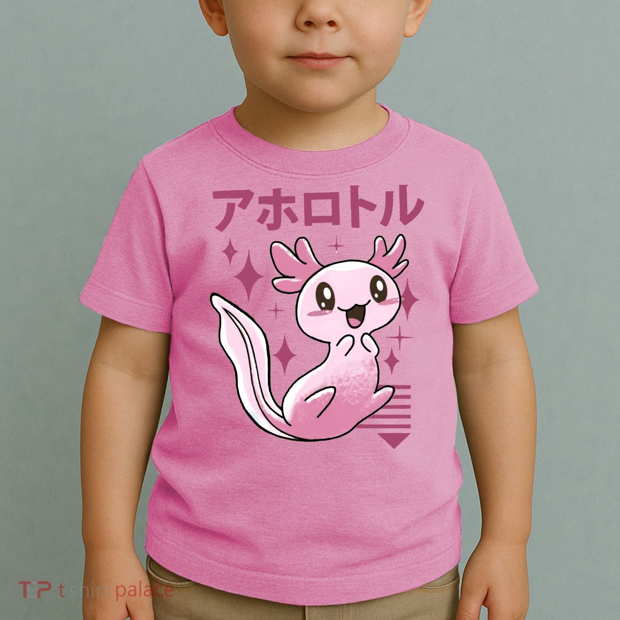 Kawaii Axolotl Toddler T-Shirt