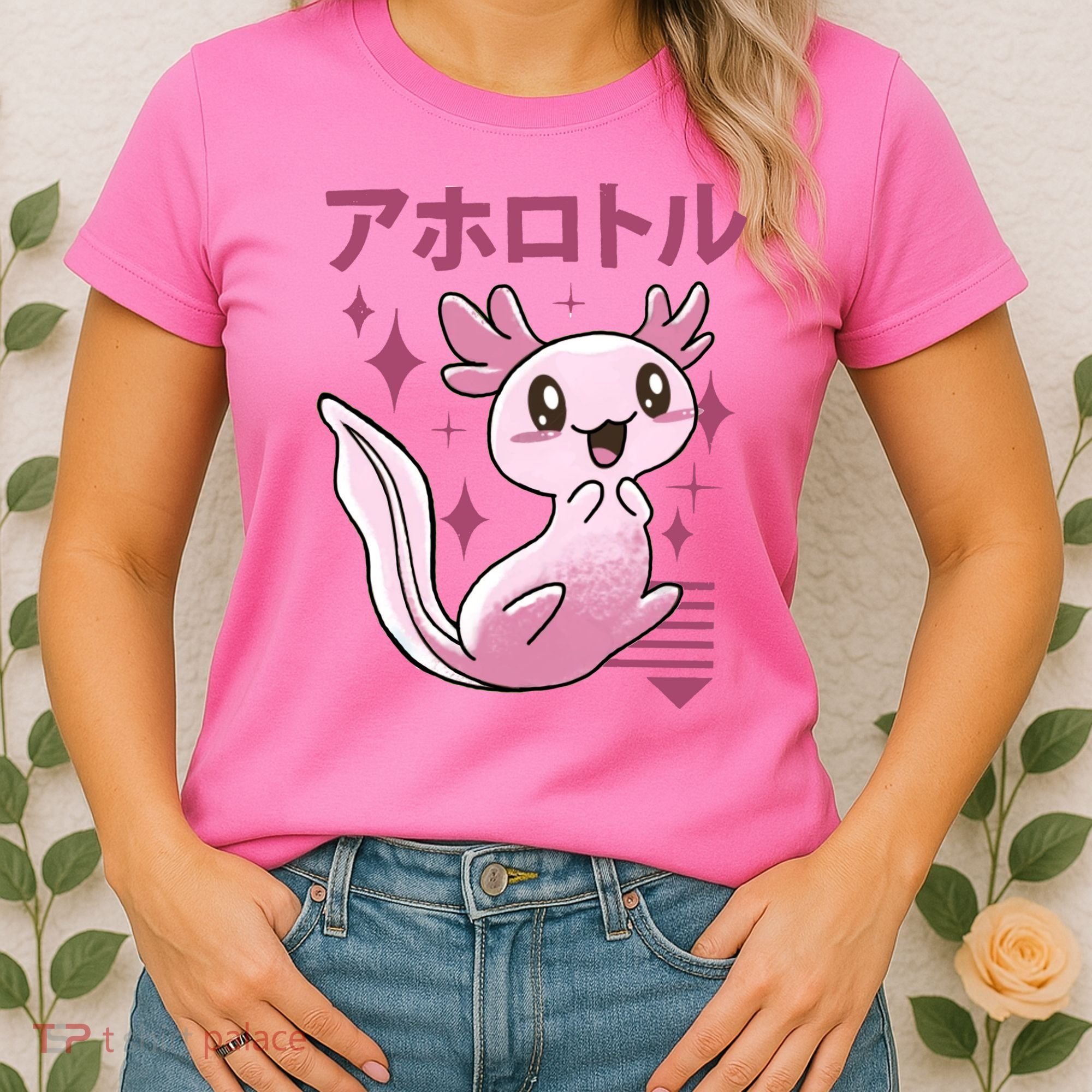Kawaii Axolotl Women's T-Shirt