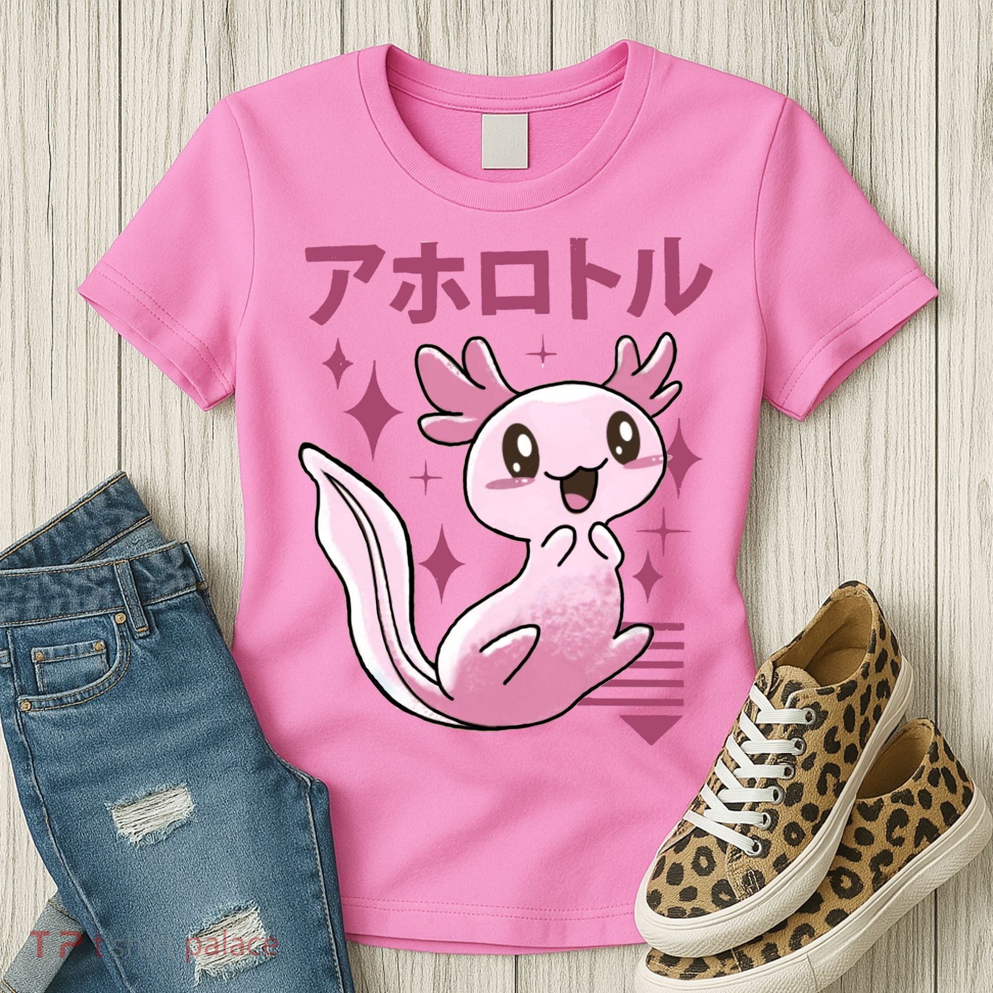 Kawaii Axolotl Women's T-Shirt