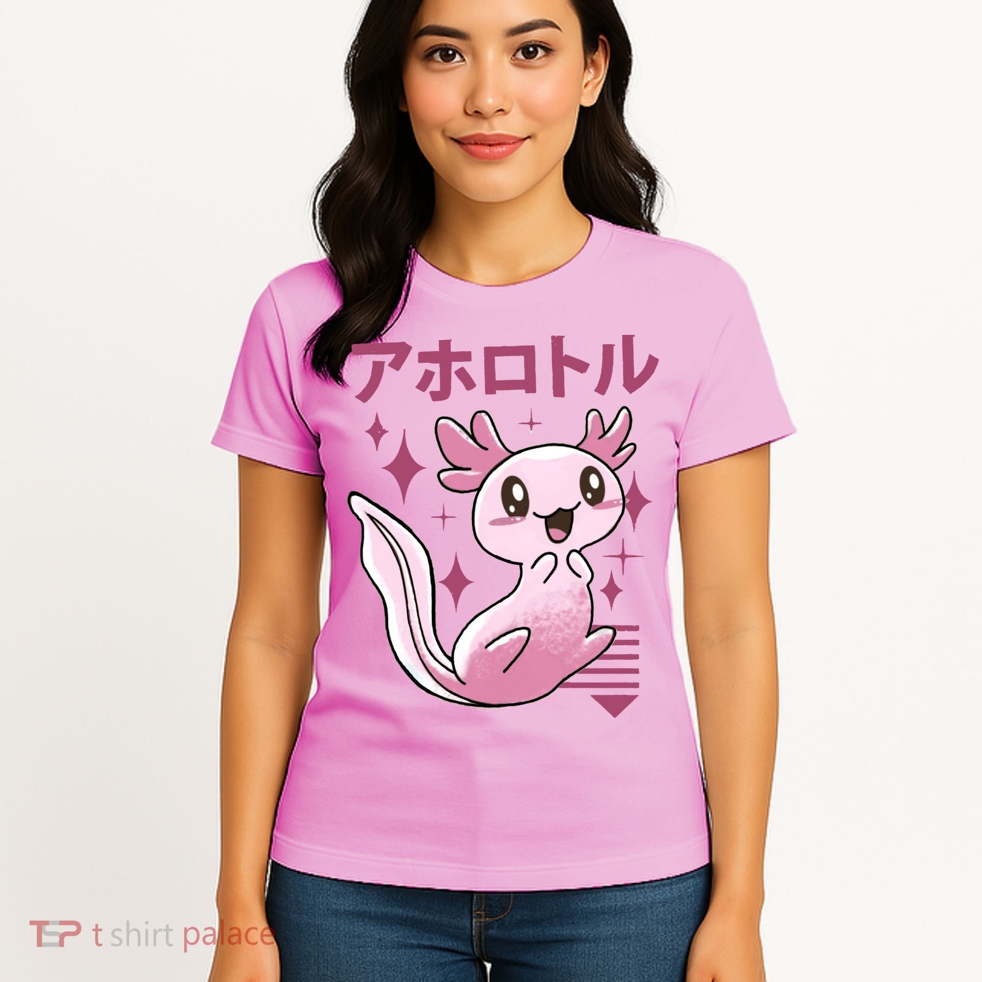Kawaii Axolotl Women's T-Shirt