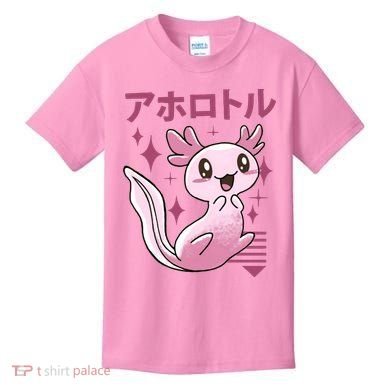 Kawaii Axolotl Kids T-Shirt