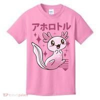 Kawaii Axolotl Kids T-Shirt thumb 0
