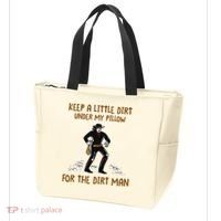 Keep A Little Dirt Under My Pillow Funny Cowboy Apparel Tote Bag thumb 3