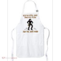 Keep A Little Dirt Under My Pillow Funny Cowboy Apparel Apron thumb 0
