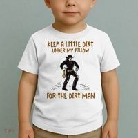 Keep A Little Dirt Under My Pillow Funny Cowboy Apparel Toddler T-Shirt thumb 2