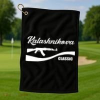 Kalashnikov AK47 Classic Golf Towel thumb 1