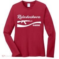Kalashnikov AK47 Classic Women's Long Sleeve Shirt thumb 0