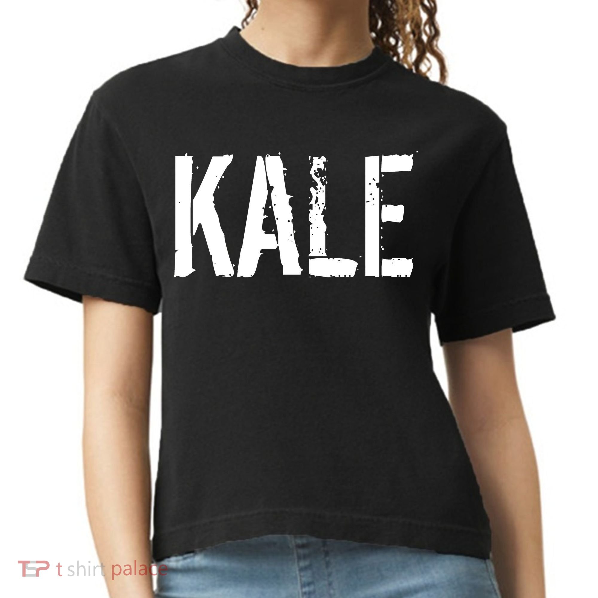 Kale Vegan Vegetarian Funny Parody Comfort Colors Boxy T-Shirt