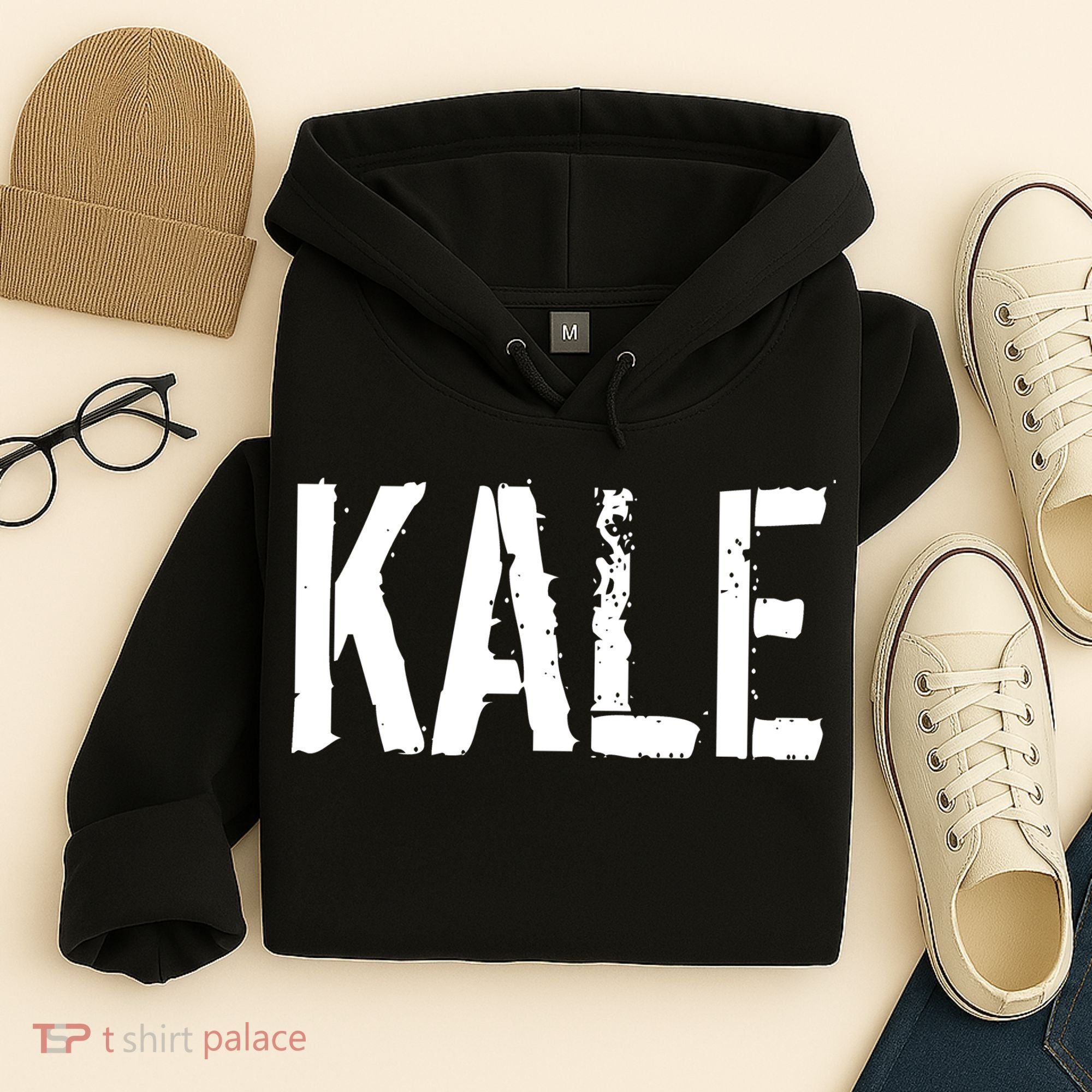 Kale Vegan Vegetarian Funny Parody Hoodie
