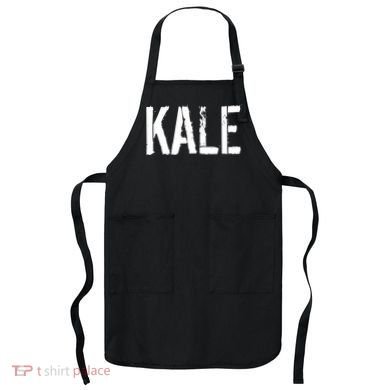 Kale Vegan Vegetarian Funny Parody Apron