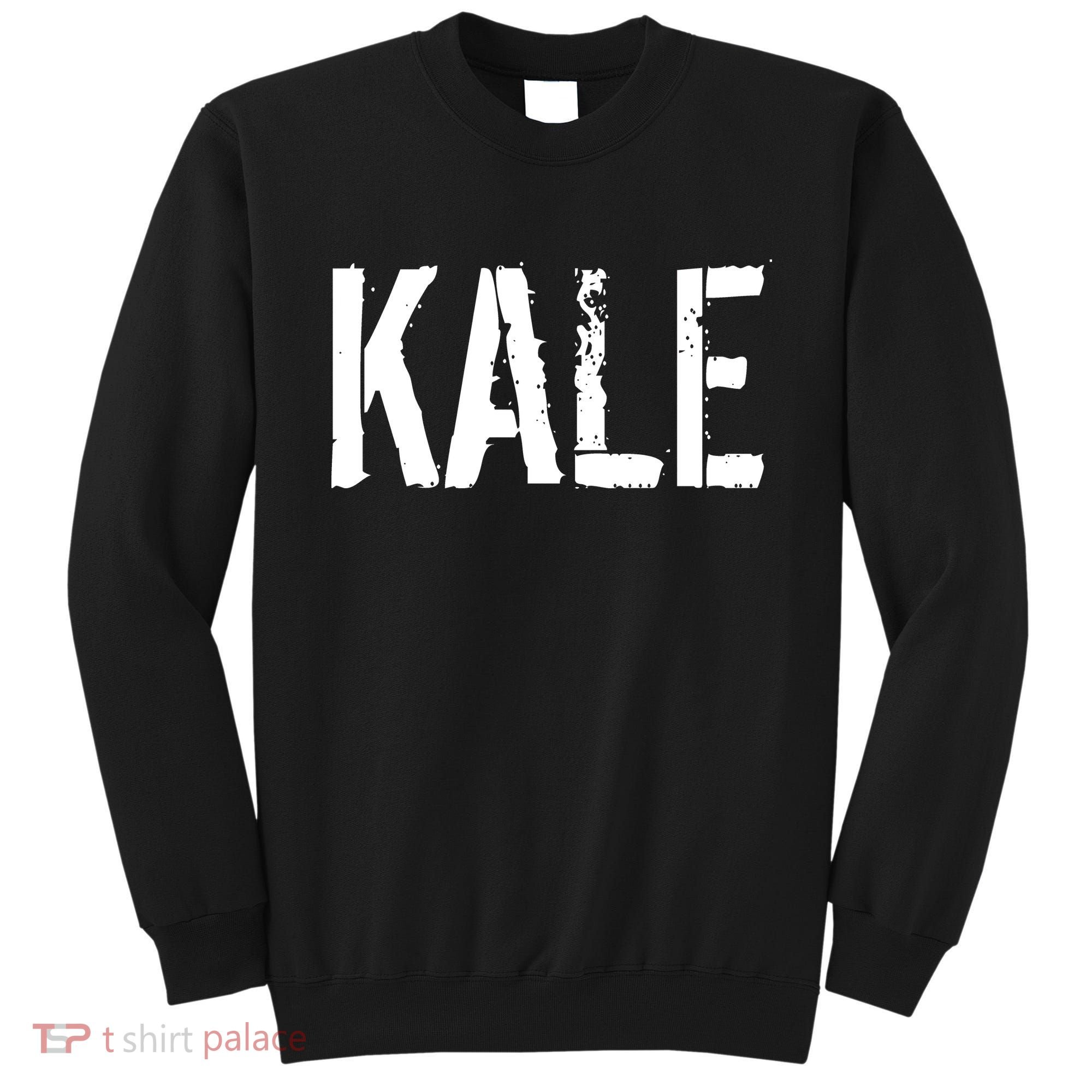 Kale Vegan Vegetarian Funny Parody Sweatshirt