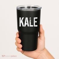 Kale Vegan Vegetarian Funny Parody Tumbler thumb 2