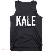 Kale Vegan Vegetarian Funny Parody Tank Top thumb 0