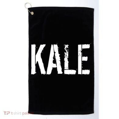 Kale Vegan Vegetarian Funny Parody Golf Towel