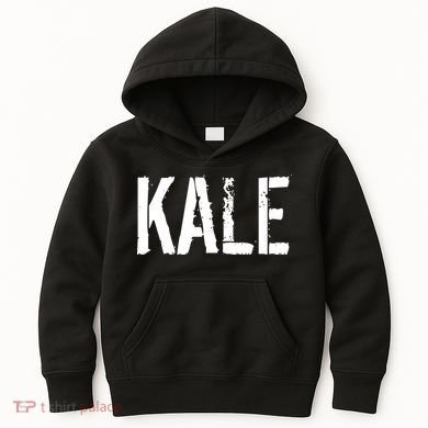 Kale Vegan Vegetarian Funny Parody Kids Hoodie