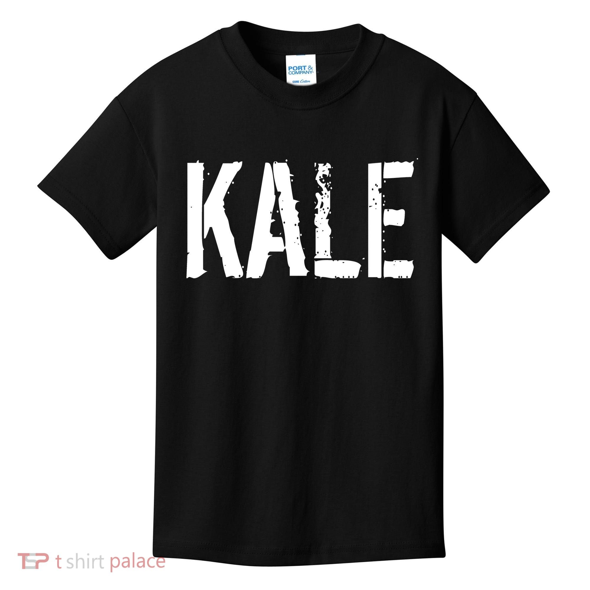 Kale Vegan Vegetarian Funny Parody Kids T-Shirt