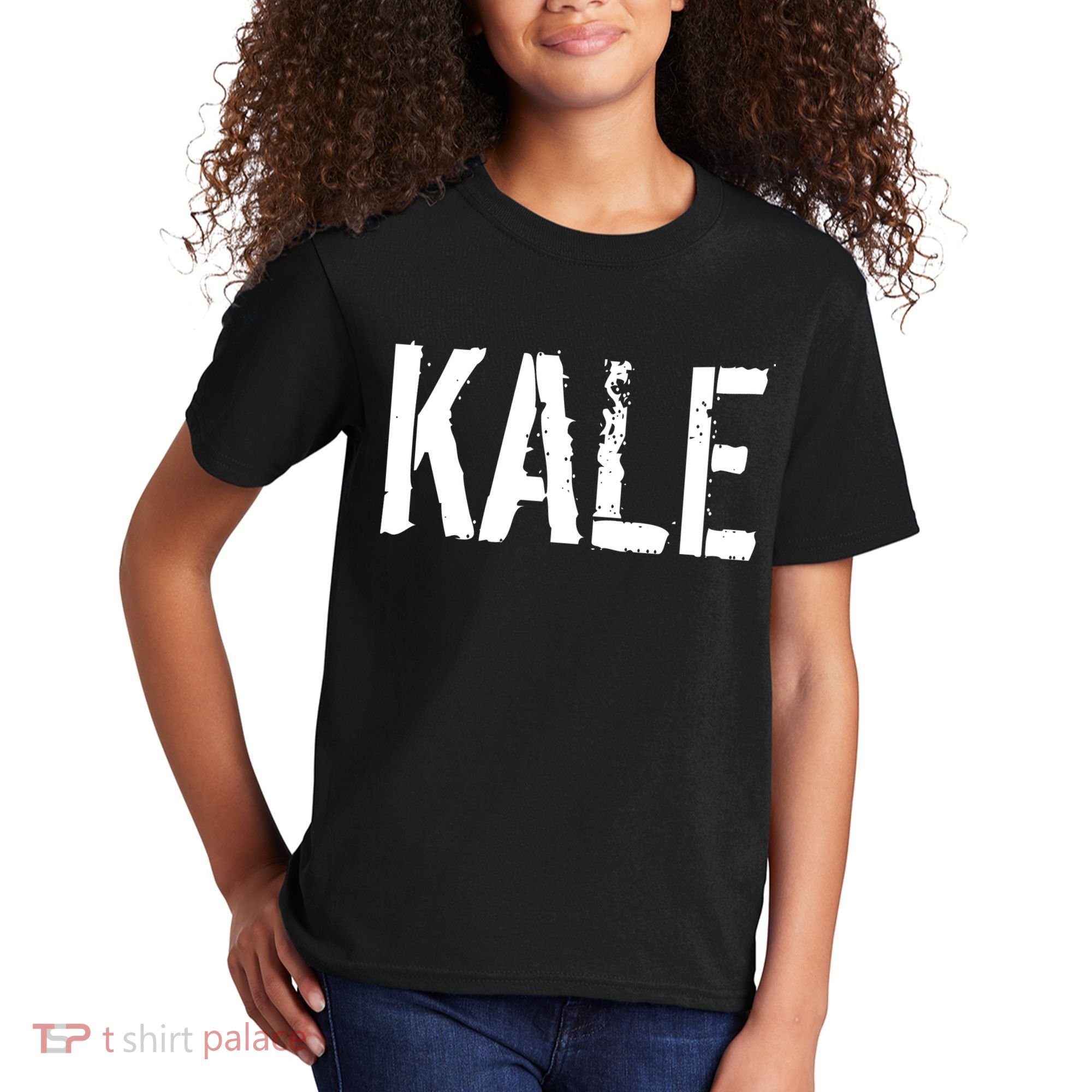 Kale Vegan Vegetarian Funny Parody Kids T-Shirt
