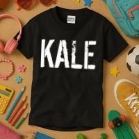 Kale Vegan Vegetarian Funny Parody Kids T-Shirt thumb 3