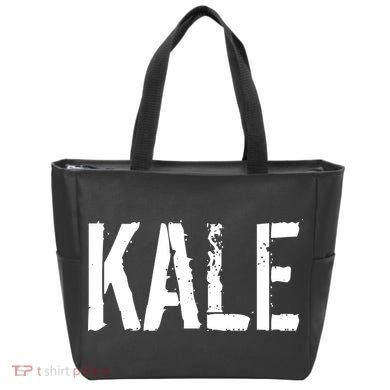 Kale Vegan Vegetarian Funny Parody Tote Bag