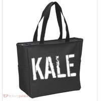 Kale Vegan Vegetarian Funny Parody Tote Bag thumb 2