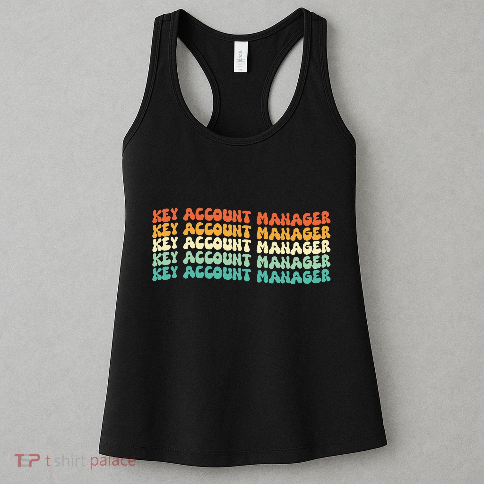 Key Account Manager Job Title Women's Tank Top