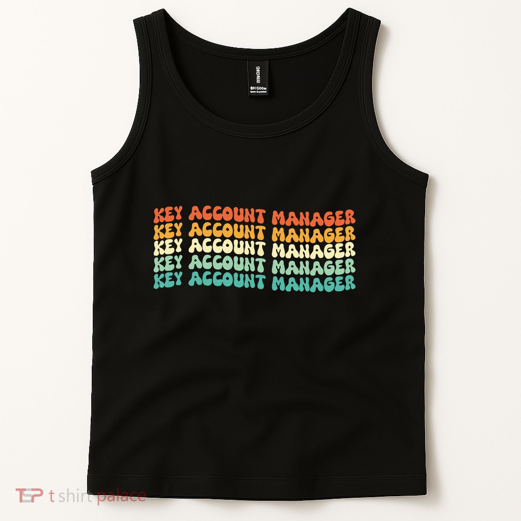 Key Account Manager Job Title Tank Top