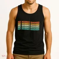Key Account Manager Job Title Tank Top thumb 3