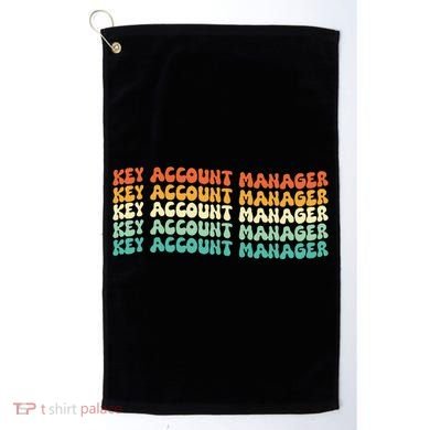 Key Account Manager Job Title Golf Towel