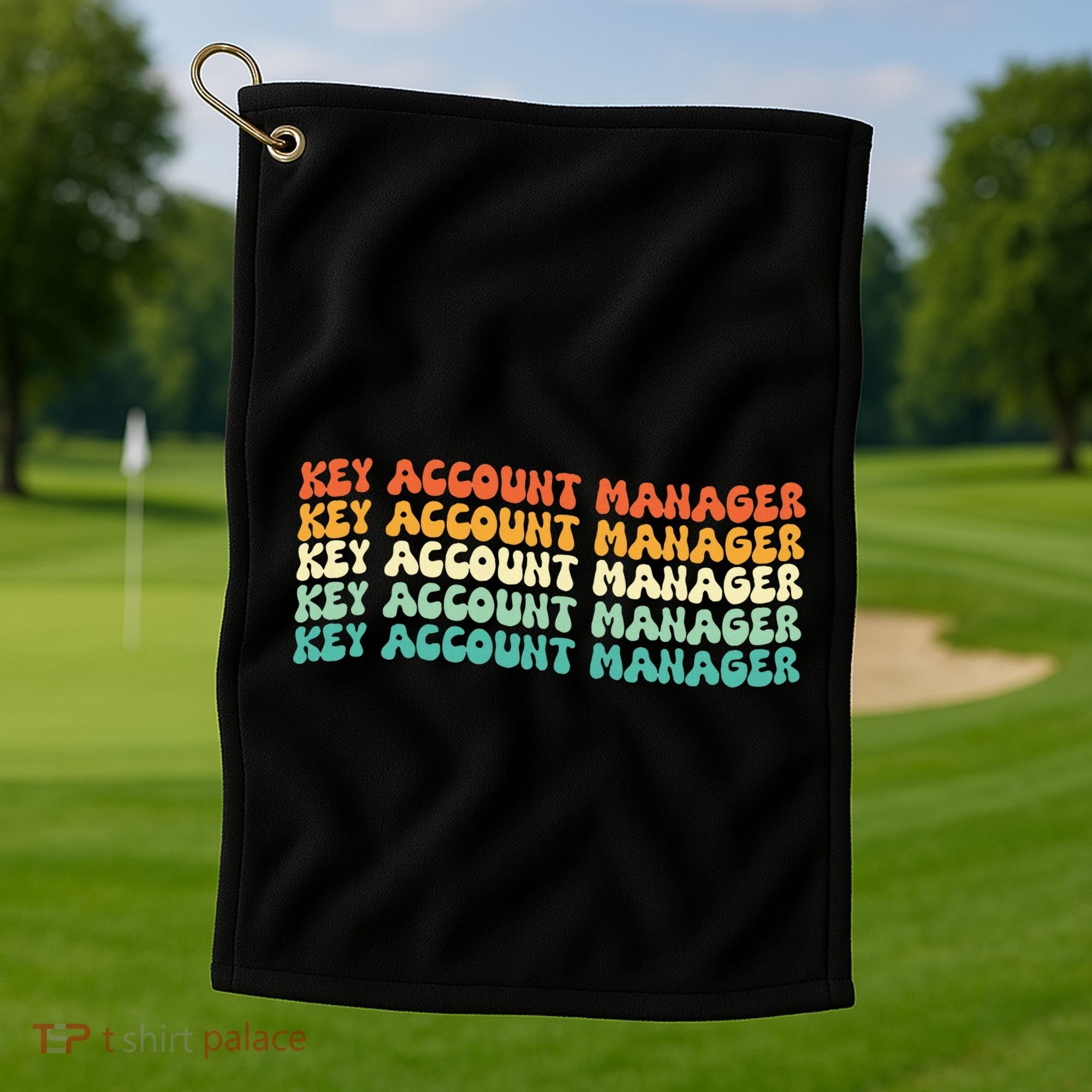 Key Account Manager Job Title Golf Towel