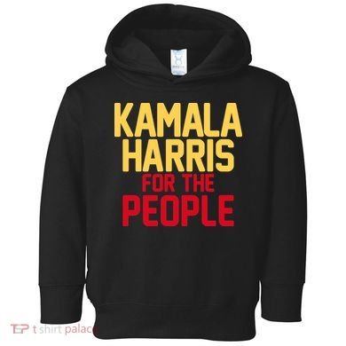 Kamala Harris For The People Toddler Hoodie
