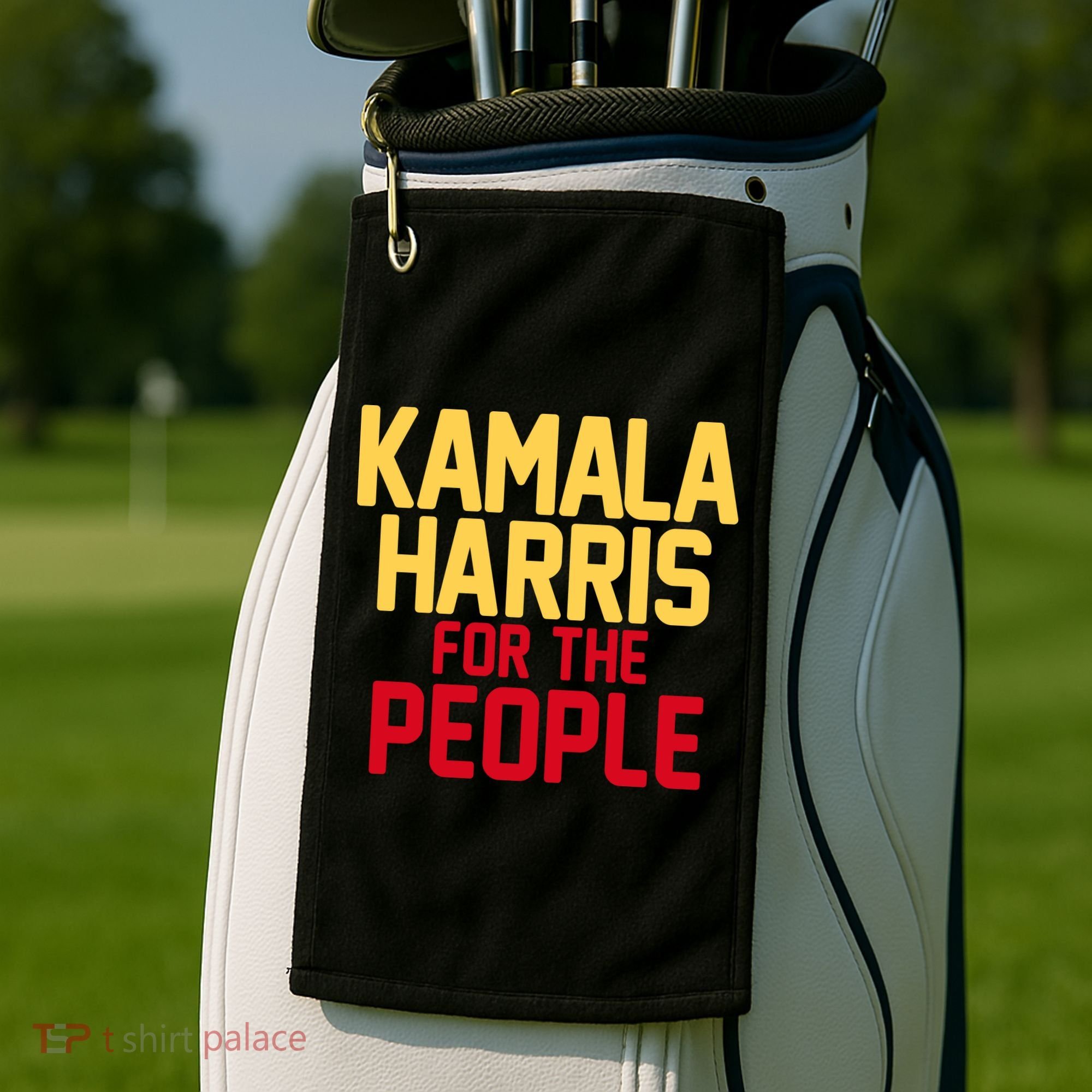 Kamala Harris For The People Golf Towel