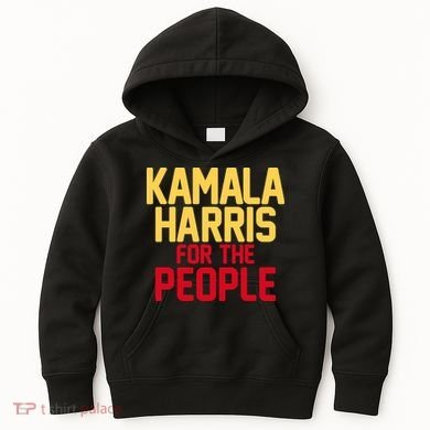 Kamala Harris For The People Kids Hoodie