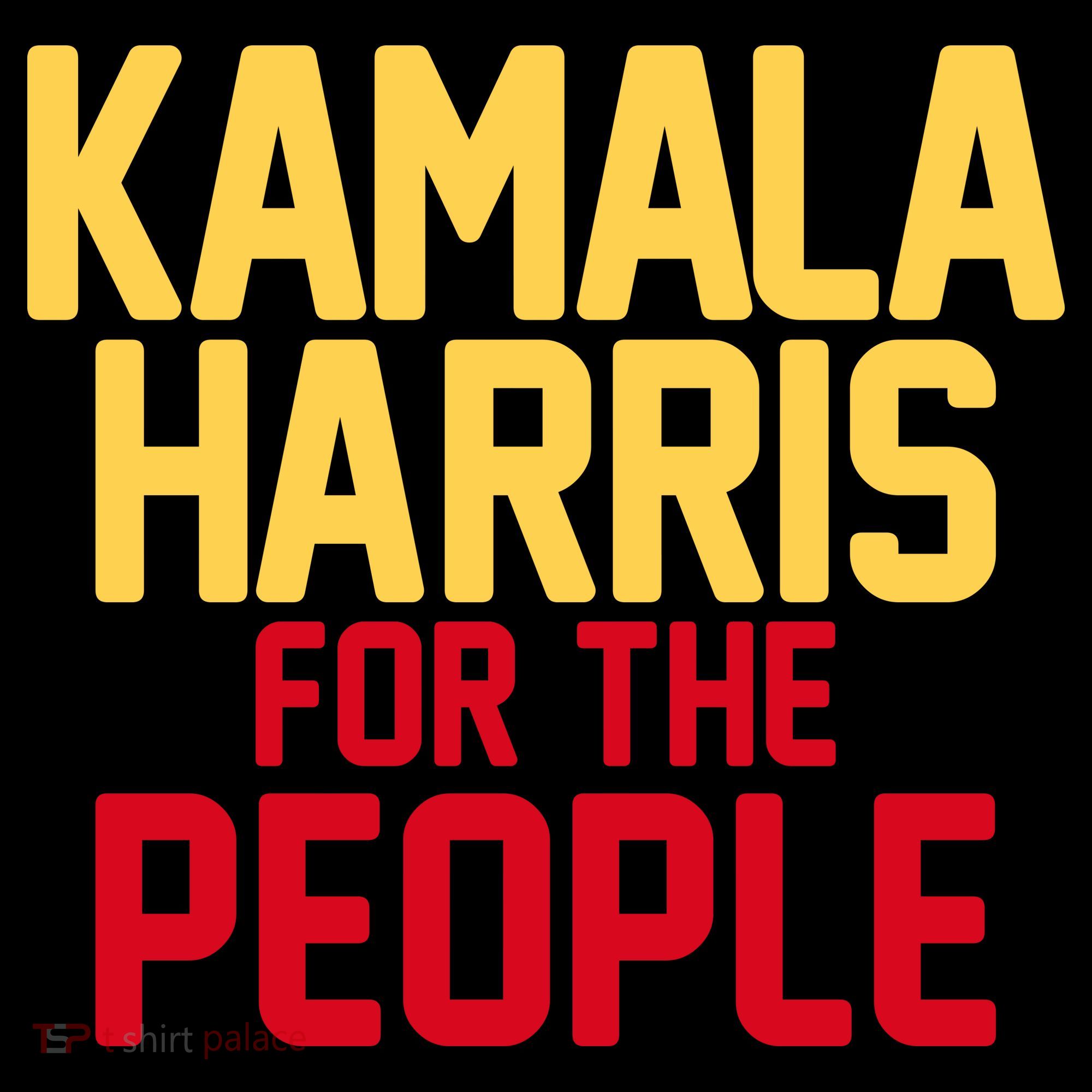 Kamala Harris For The People Kids Long Sleeve Shirt
