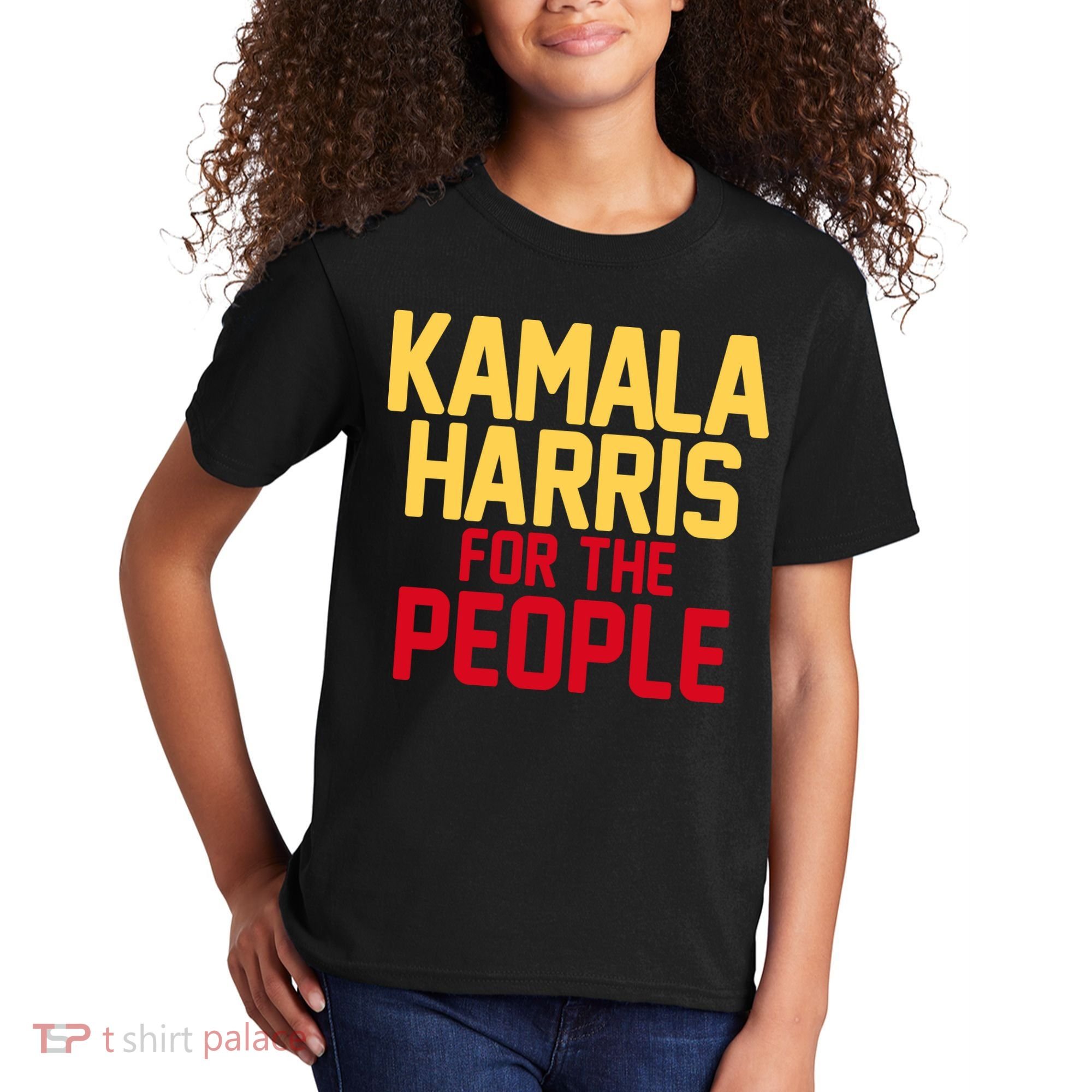 Kamala Harris For The People Kids T-Shirt