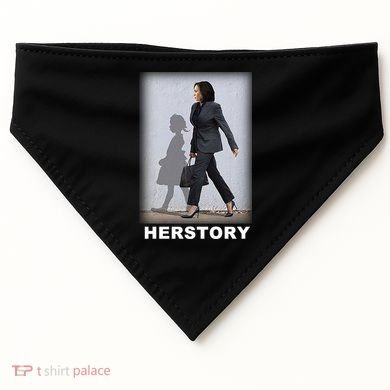 Kamala Harris Herstory Making History USA-Made Doggie Bandana