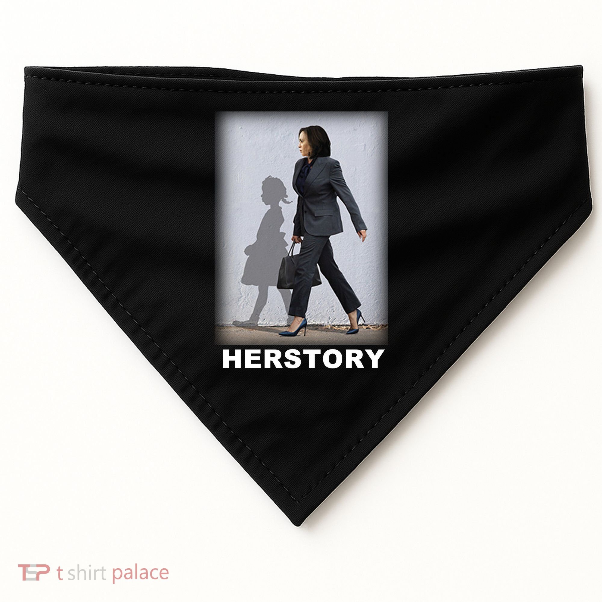 Kamala Harris Herstory Making History USA-Made Doggie Bandana