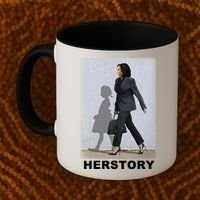 Kamala Harris Herstory Making History Coffee Mug thumb 2