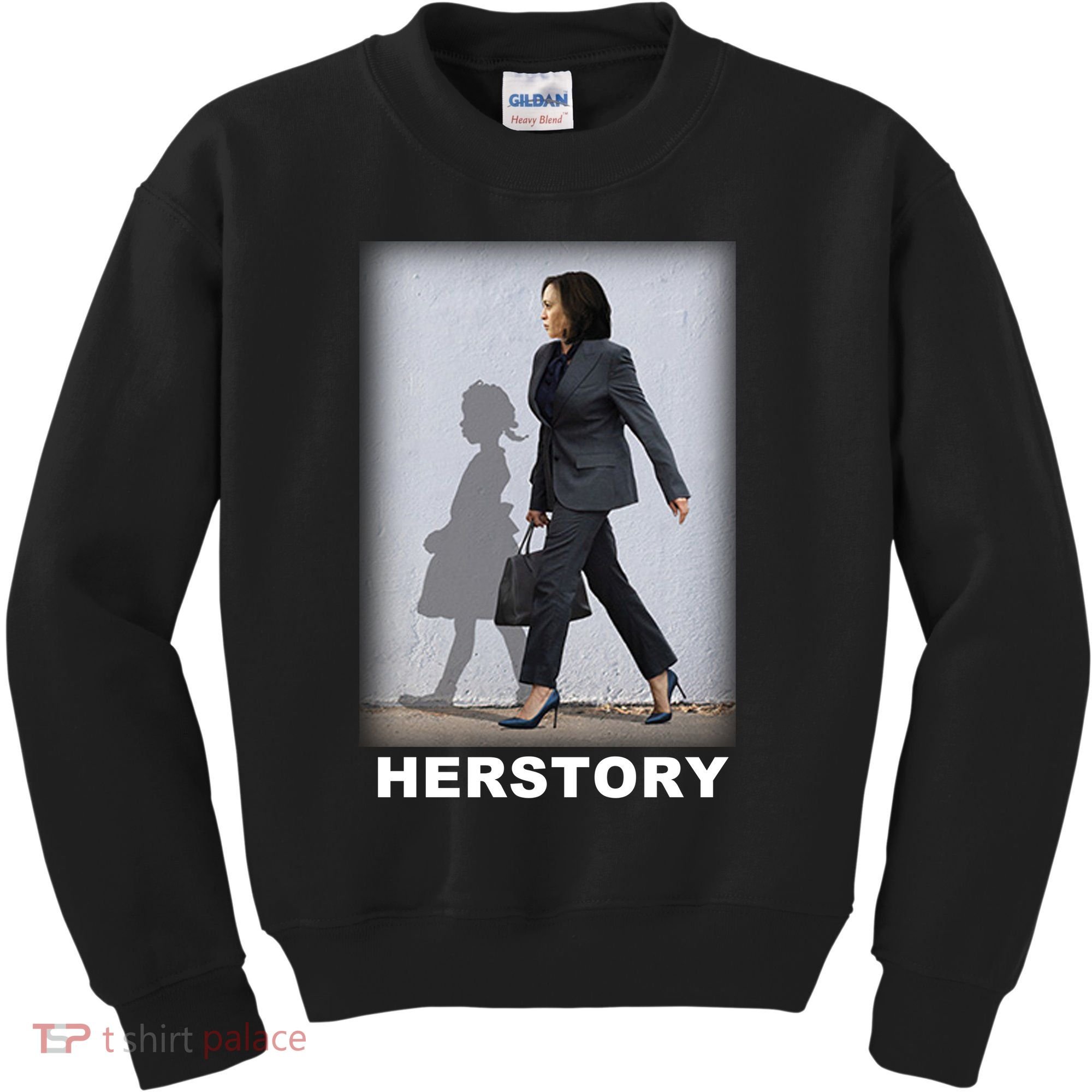 Kamala Harris Herstory Making History Kids Sweatshirt
