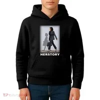 Kamala Harris Herstory Making History Kids Hoodie thumb 4