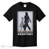 Kamala Harris Herstory Making History Kids T-Shirt thumb 0