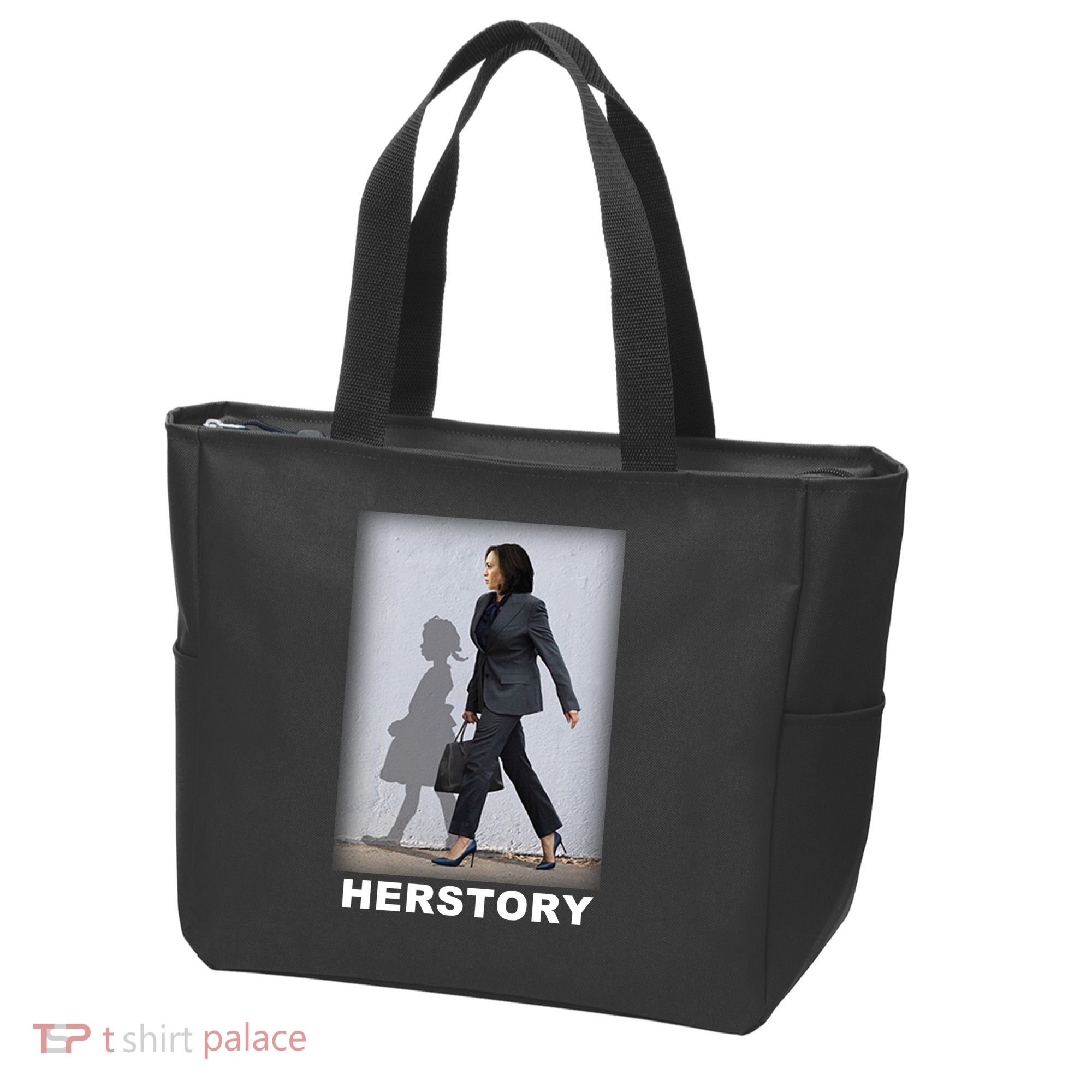 Kamala Harris Herstory Making History Tote Bag