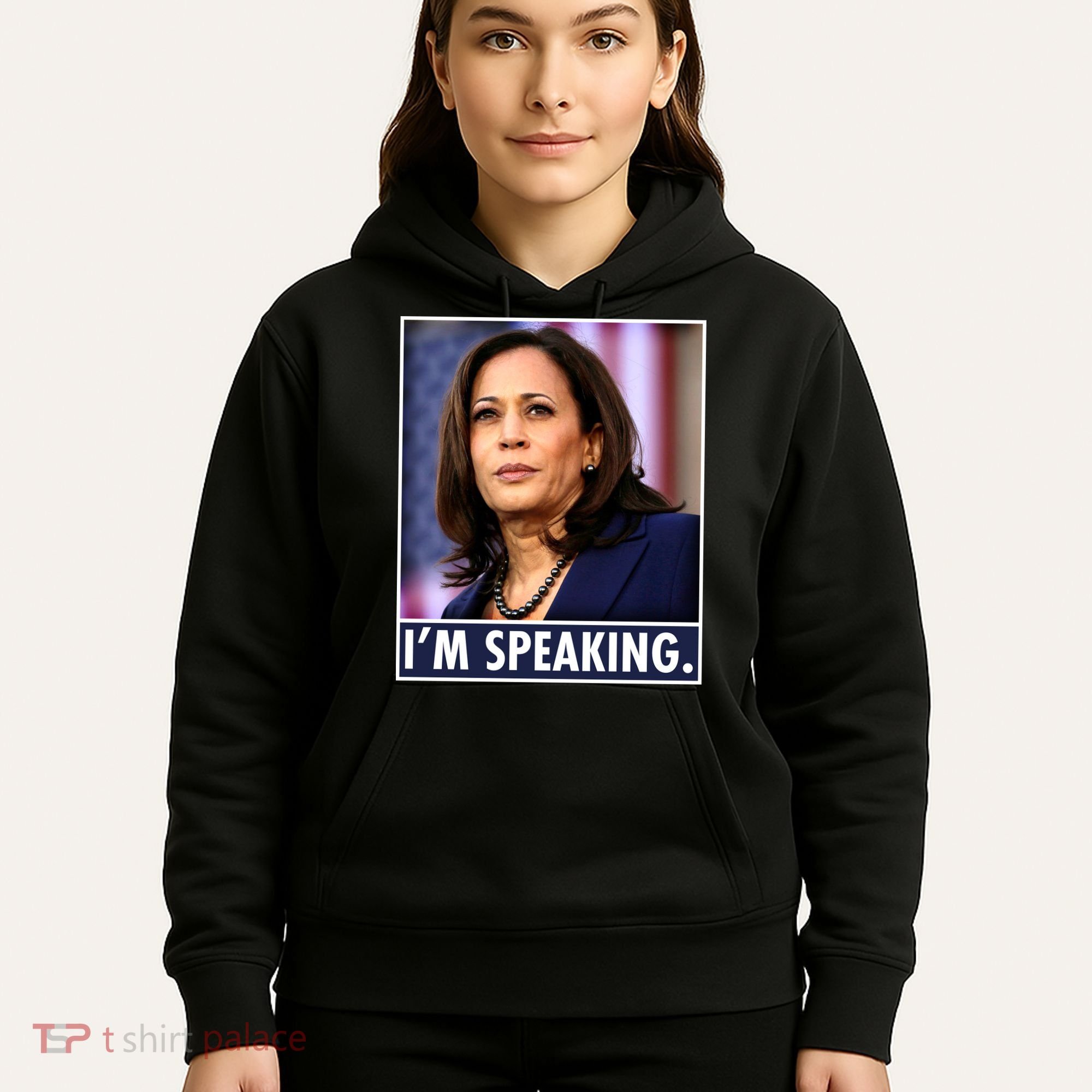 Kamala Harris I'm Speaking Vice President Debate Quote Hoodie