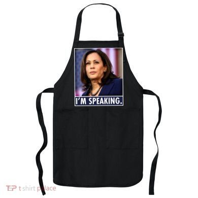 Kamala Harris I'm Speaking Vice President Debate Quote Apron