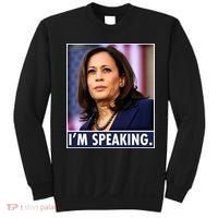 Kamala Harris I'm Speaking Vice President Debate Quote Sweatshirt thumb 0
