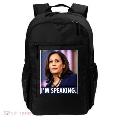 Kamala Harris I'm Speaking Vice President Debate Quote Backpack