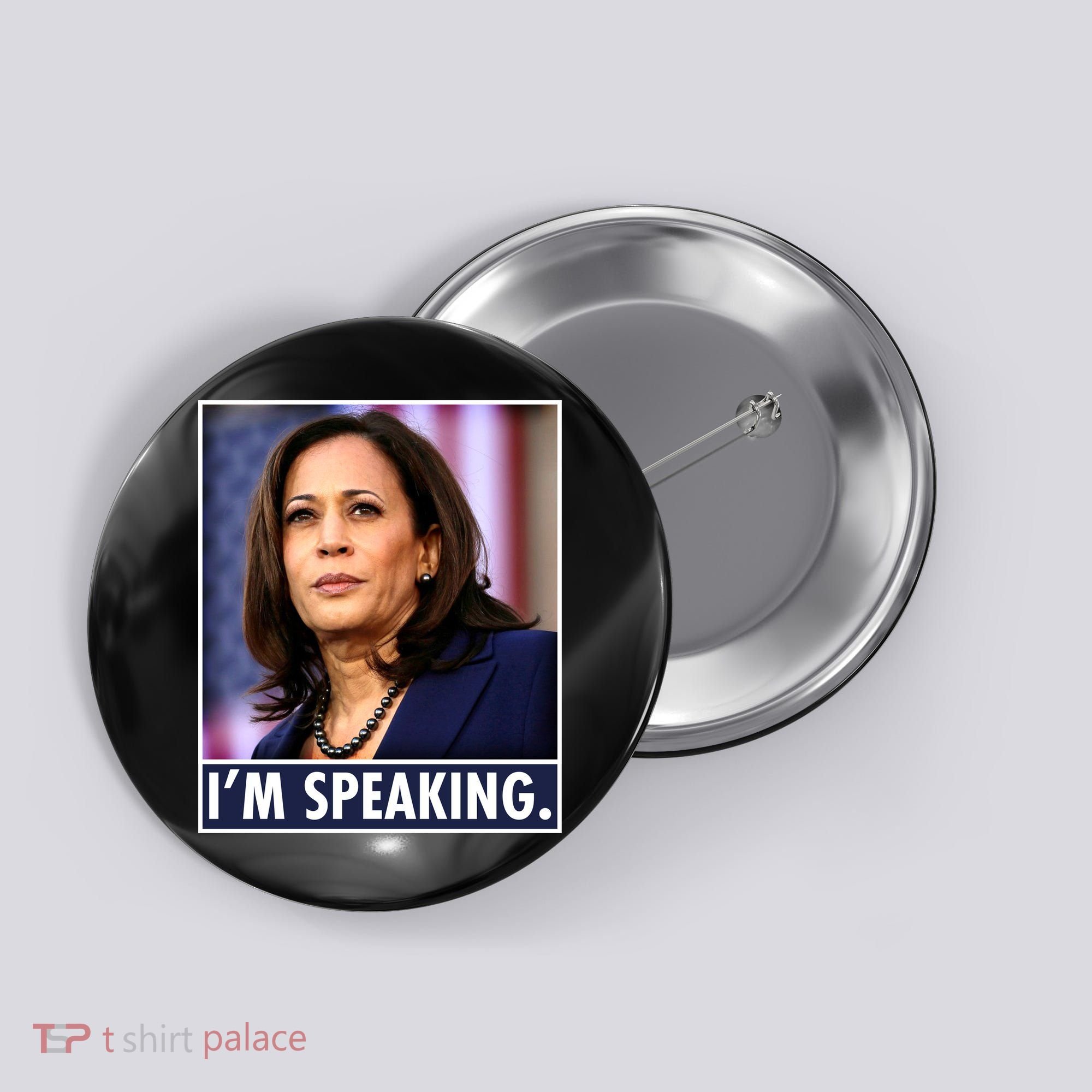 Kamala Harris I'm Speaking Vice President Debate Quote Button