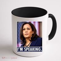 Kamala Harris I'm Speaking Vice President Debate Quote Coffee Mug thumb 1