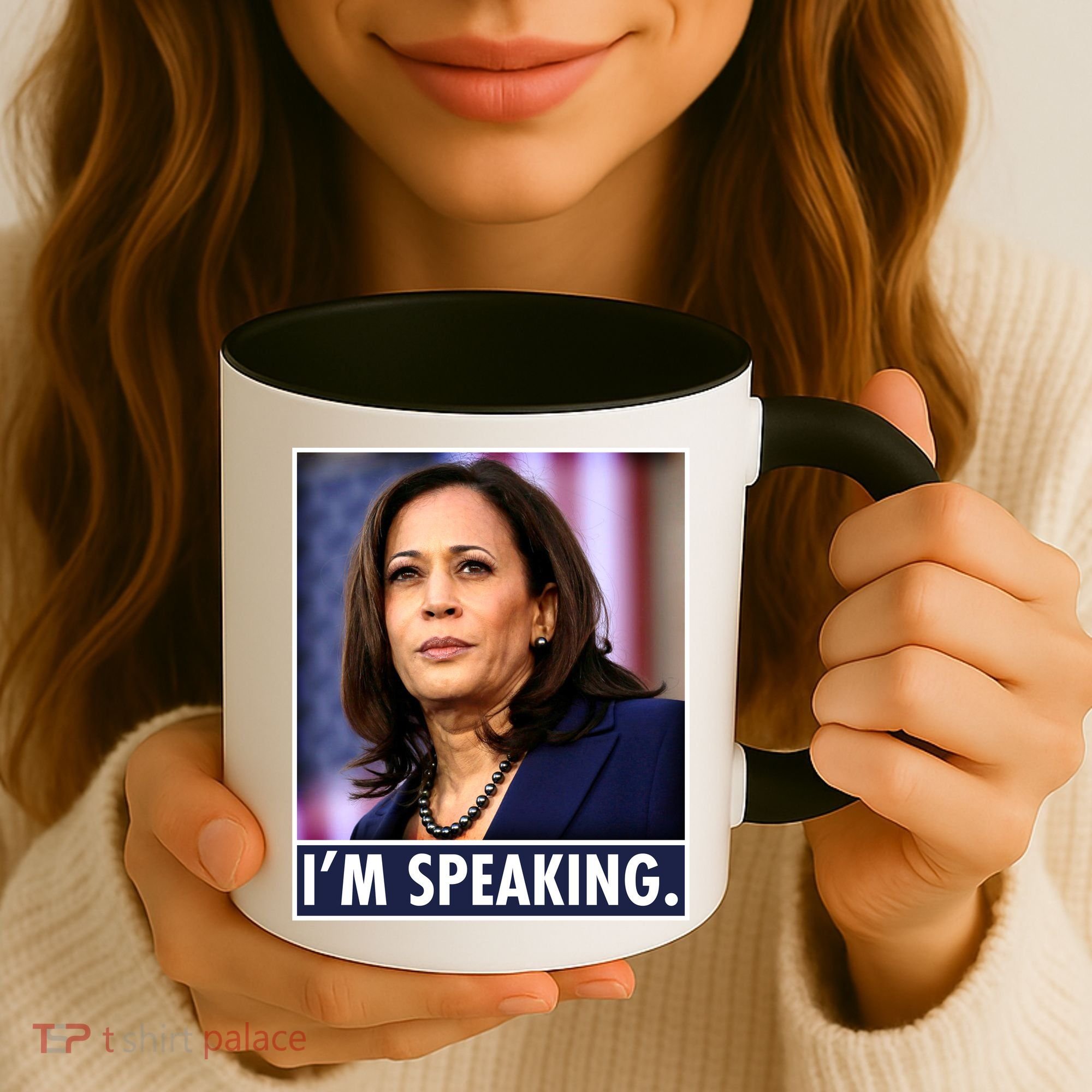Kamala Harris I'm Speaking Vice President Debate Quote Coffee Mug